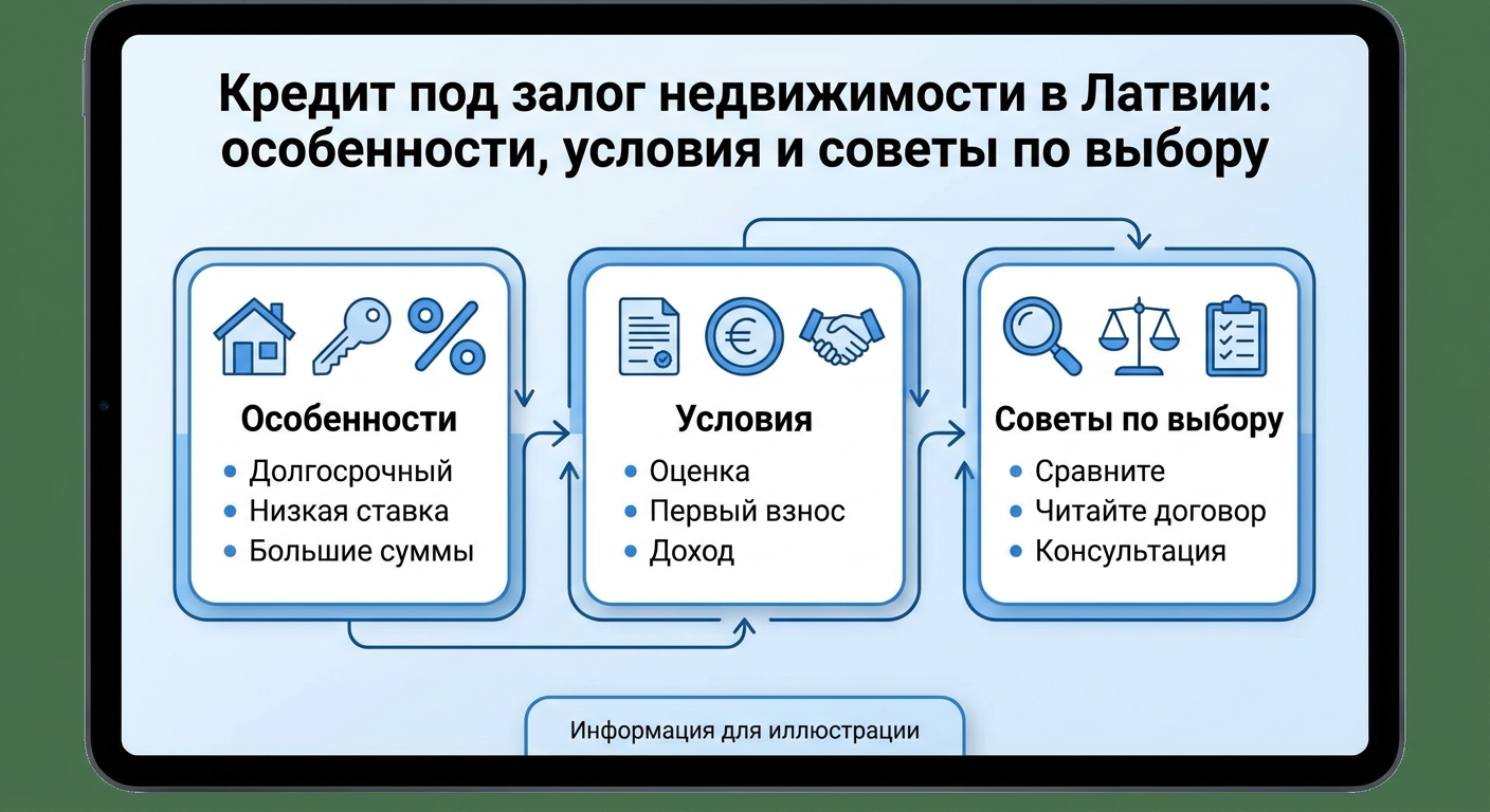 Кредит под залог недвижимости в Латвии: особенности, условия и советы по выбору